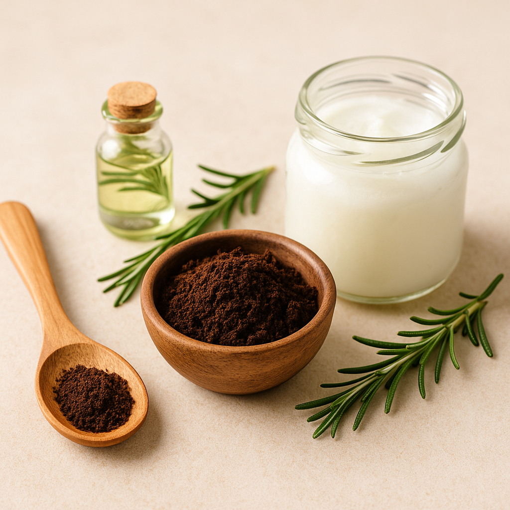 Coffee and Coconut Oil Mask