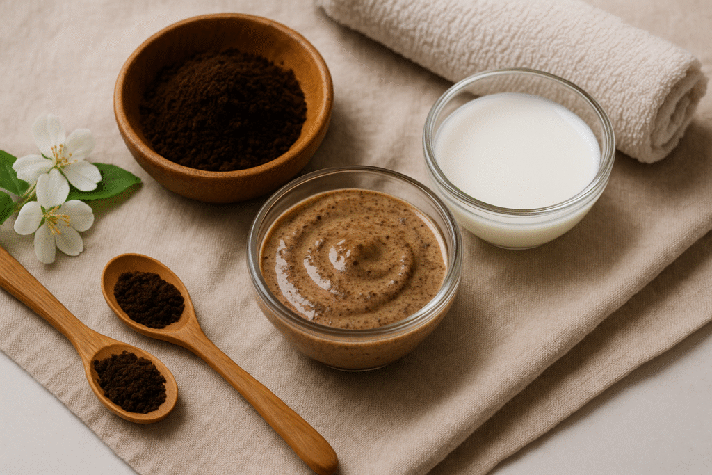 Coffee and Milk Mask