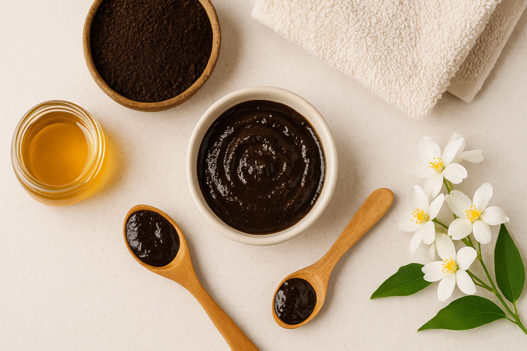 Coffee face mask recipe